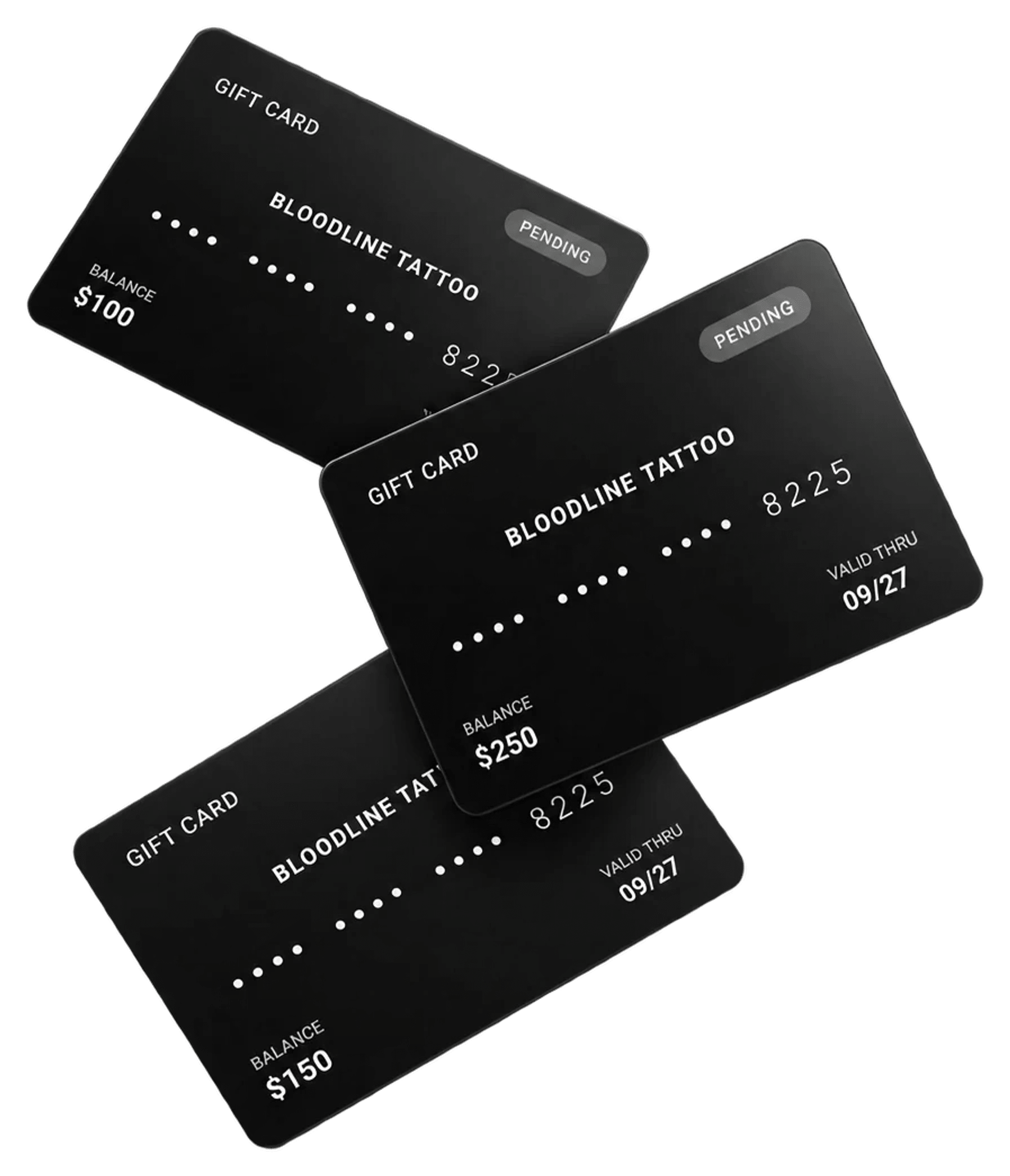 Bloodline Tattoo gift cards
